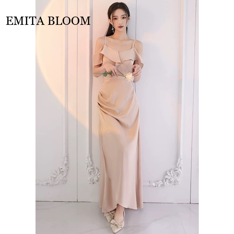 EMITA BLOOM dress bridesmaid wedding premium terbaru 2026 long dress wanita kekinian korean style dr