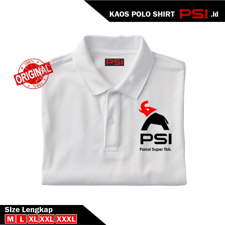 Kaos Polo Premium PSI.id original