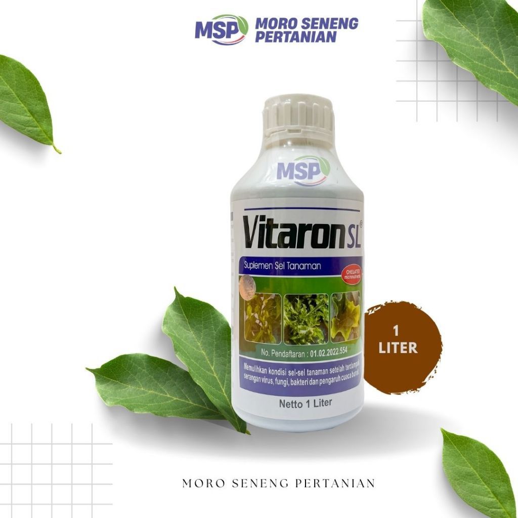 Vitaron SL 1 Liter Suplemen Sel Tanaman