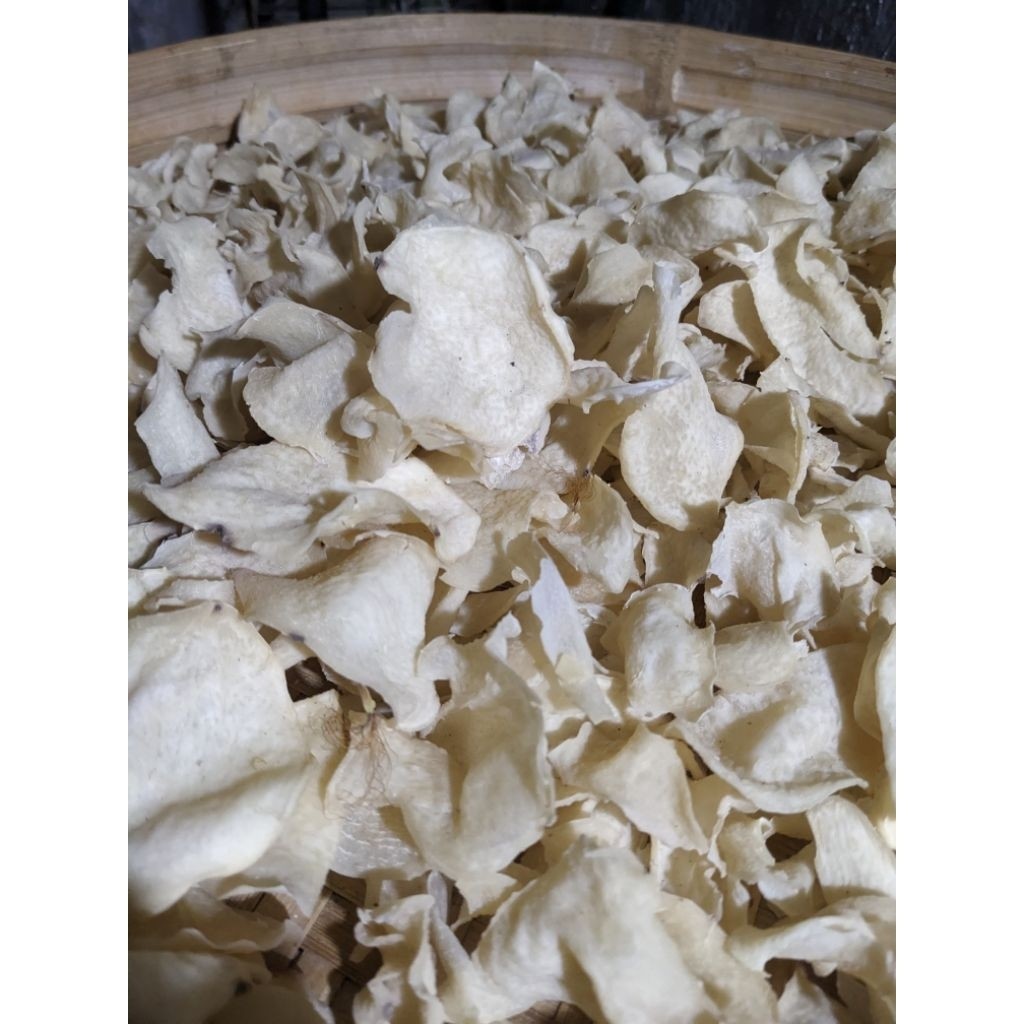 Krecek Kripik Gadung | Kerupuk Gadung Mentah