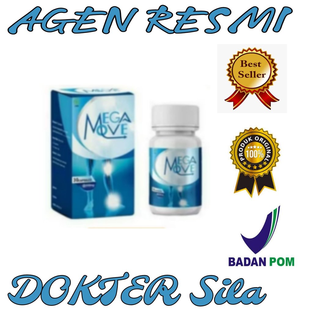 Agen Megamove Obat Nyeri Sendi Pengapuran Tulang Megamove Asli Original Resmi BPOM