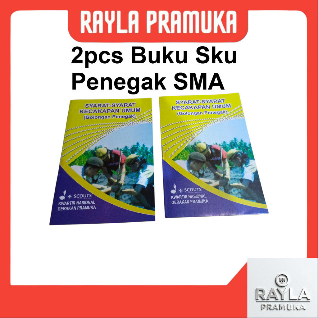 Buku Sku Penegak 2pcs Kuning SMA Pramuka HVS