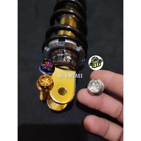 BAUT PROBOLT SHOCKBREAKER / BAUT PENGUNCI SHOCK BELAKANG DRAT 12 × 35