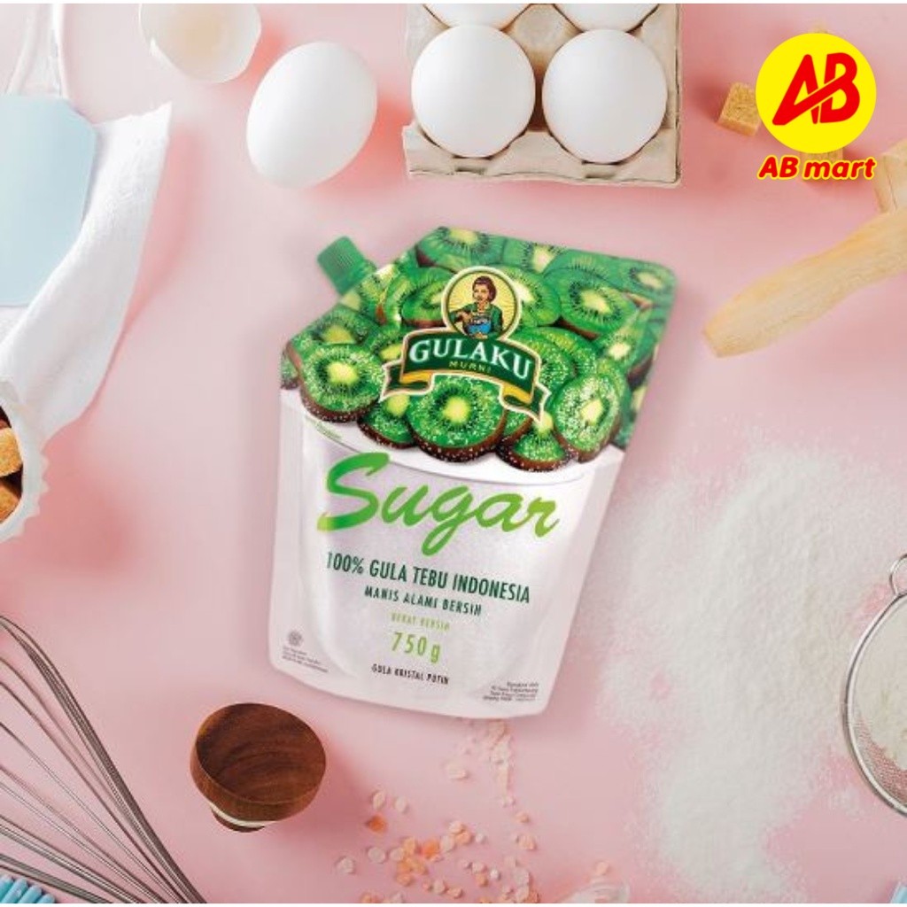 Gulaku Gula Pasir Pouch 750 Gr