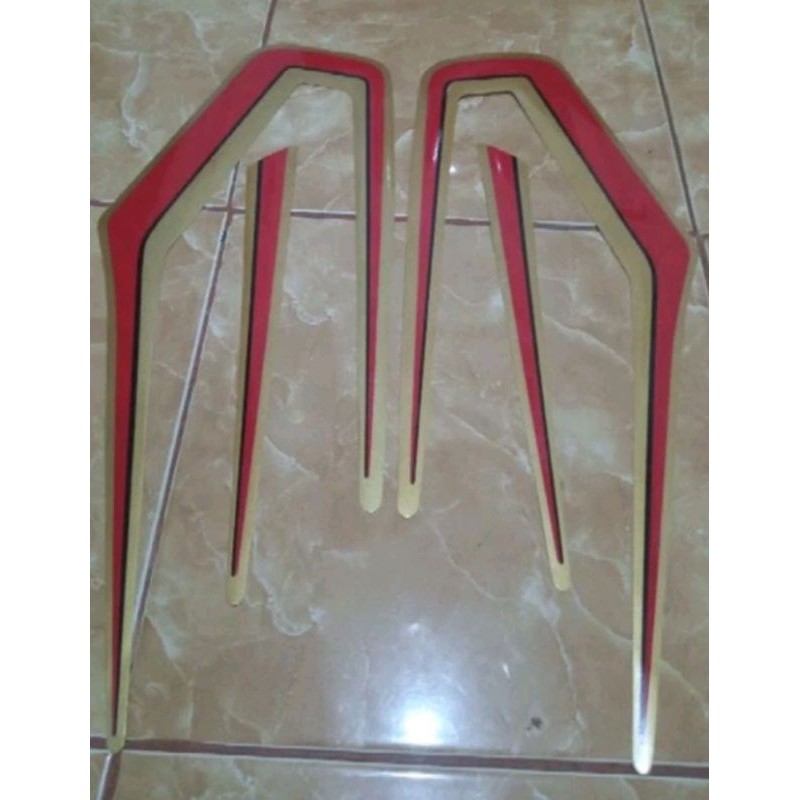 STRIPING RXKING 83 LIS RX-KING 83 1983 MERAH