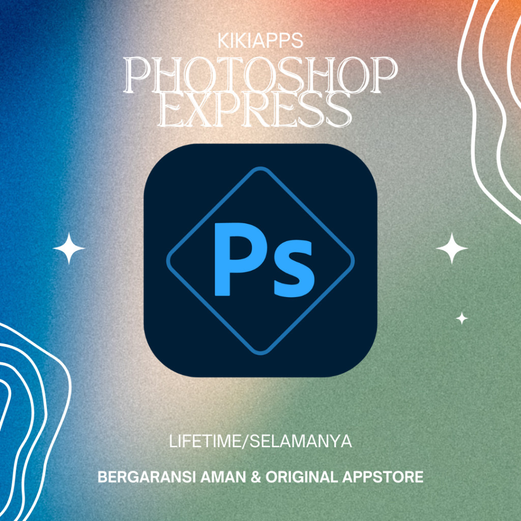 Aplikasi edit foto Photoshop ini dapat diinstal online untuk penggunaan seumur hidup dan dapat mempe