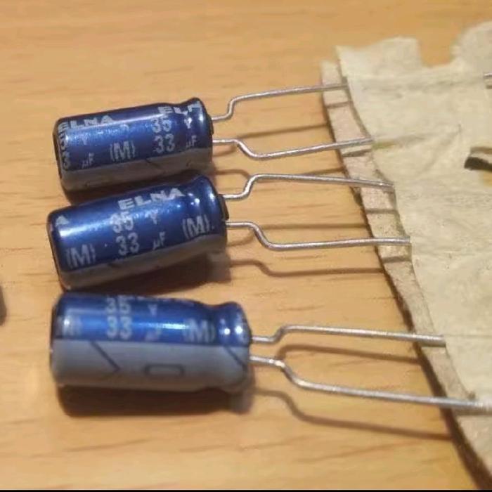 Elko Elco 33uf/35v 33uf-35v 33uf 35v  ELNA BERKUWALITAS...