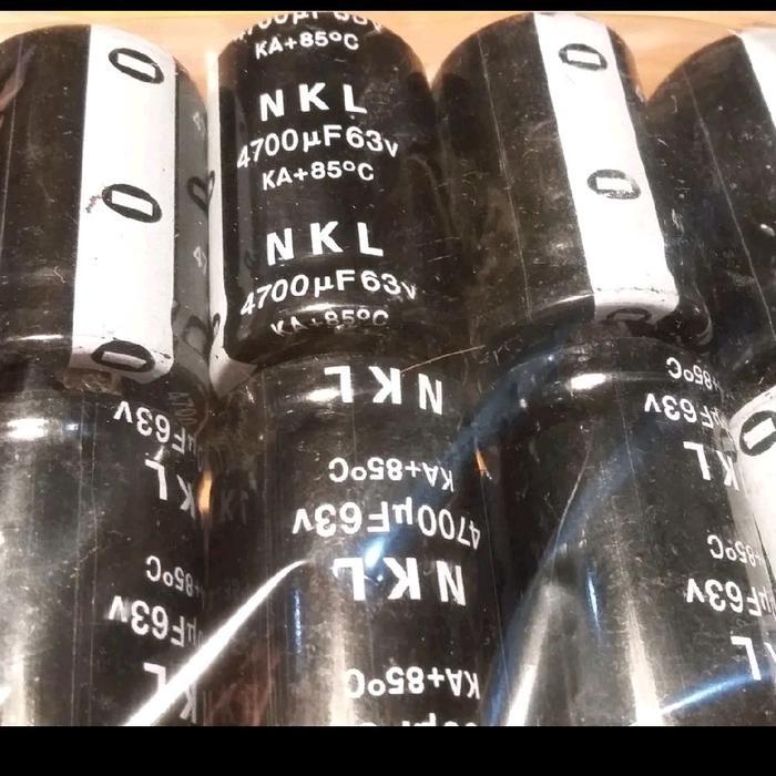 Elko Elco 4700uf 63v 4700 uf 63 v 4700uF/63v NKL BERKUWALITAS...