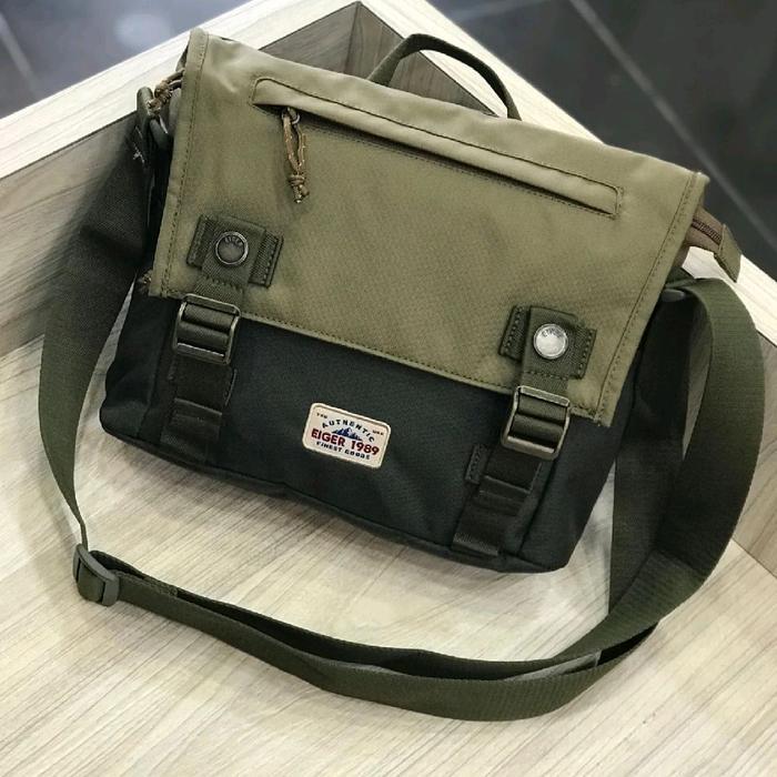 Eiger WANDERER SHOULDER 5L Tas Selempang Unisex Original - Olive