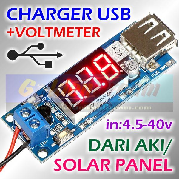 Charger USB HP di Sepeda Motor fast charge  smartphone android blackberry mp3 player radio