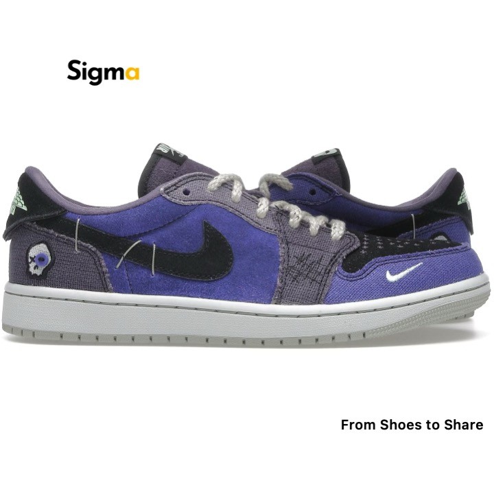 Sneakers Nike Air Jordan 1 Low OG Voodoo Zion Williamson Alternate Blue