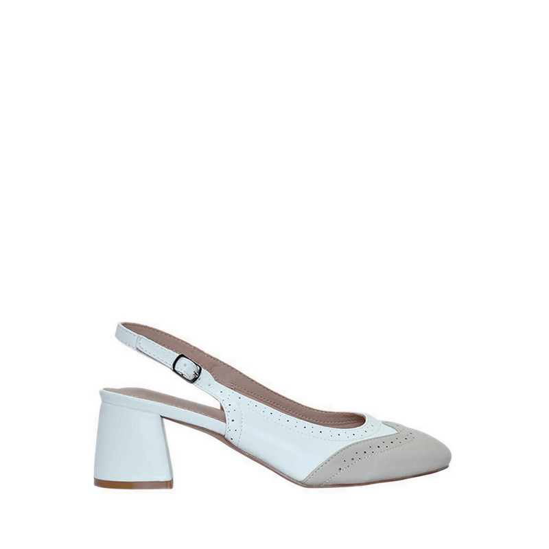 Payless Chrissie Womens Ronda MJ Heels - White_04