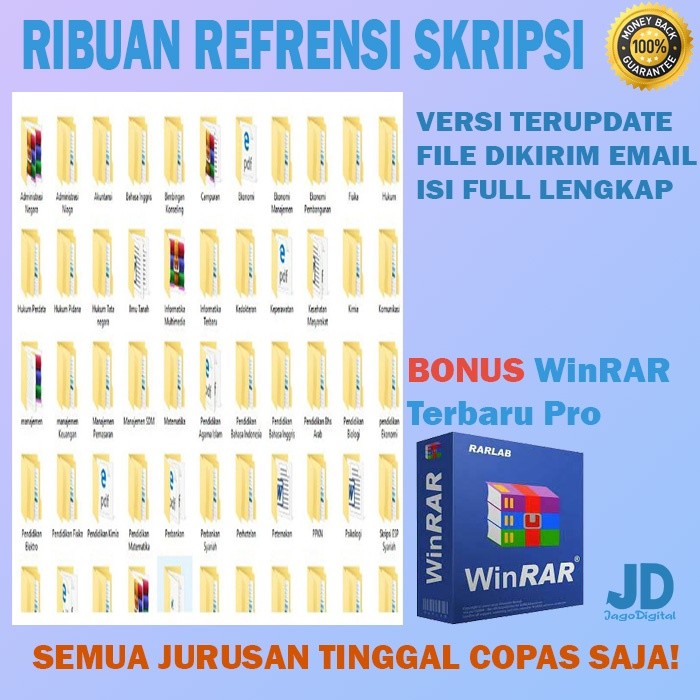REFERENSI RIBUAN SKRIPSI Semua Jurusan Tinggal Copas