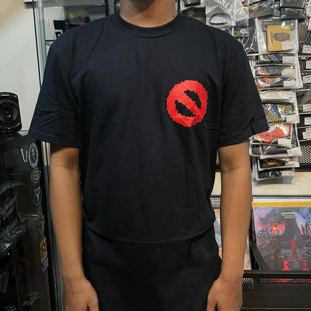 ORI T Shirt Band Official COUNTERPARTS - CROSS BLACK Original