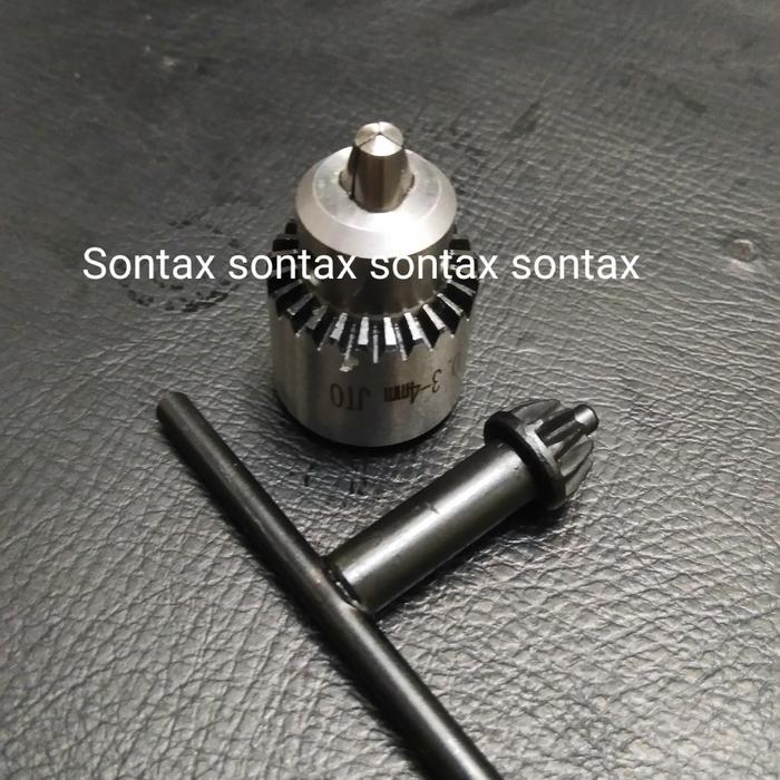 mini drill chuck kepala bor mesin kecil duduk 0.3 4mm 4 mm jto jt0 ori ...Eletronik