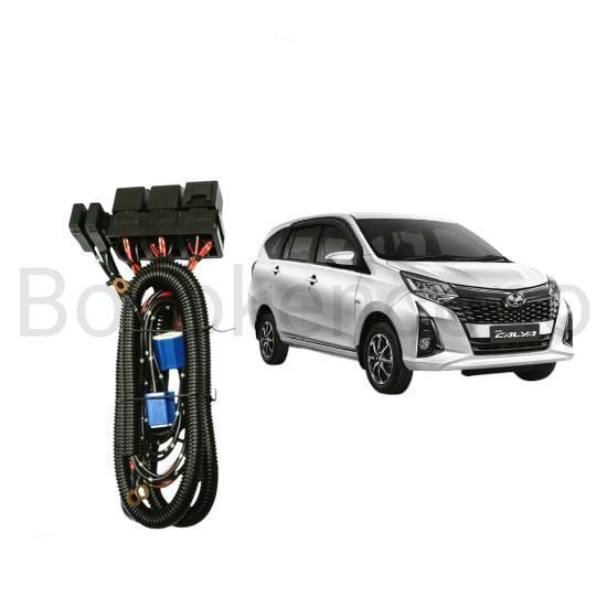 Relay Set Lampu Utama LED H4  Mobil Toyota calya 2016 2025 Byk