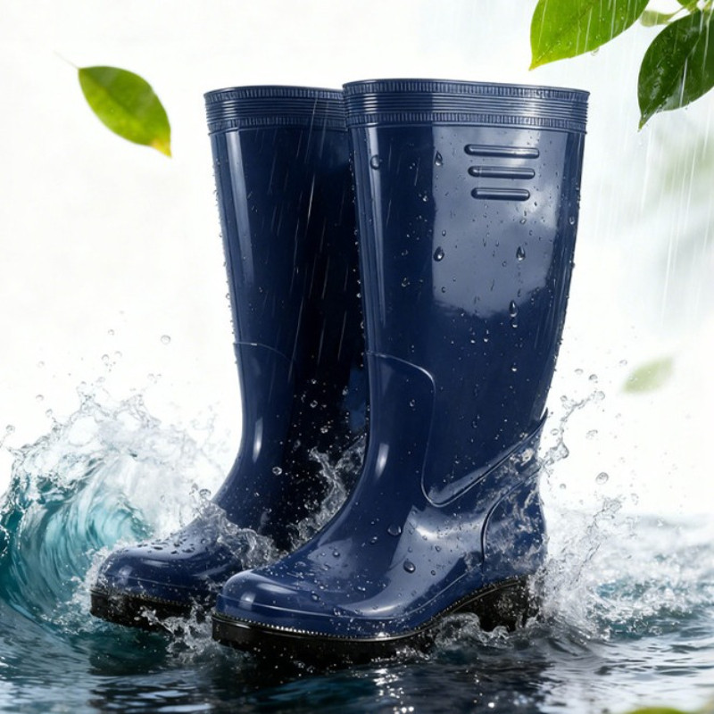 Sepatu Boots Pria Dan Wanita Safety Anti-Slip Sepatu Anti Air Cocok Untuk Pertanian Dan Berkebun