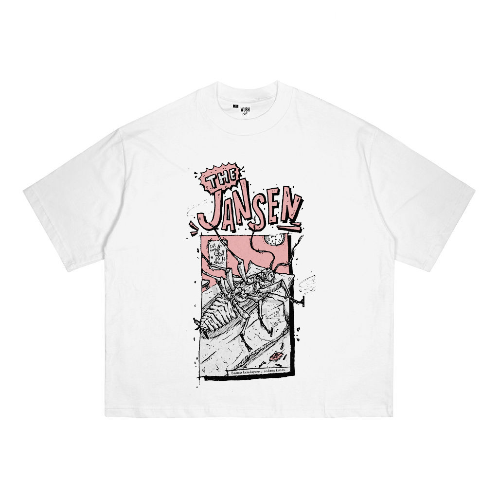 Baju Kaos Distro Band The Jansen Merchandise Kaos Unisex Desain Punk Rock Indie Lokal