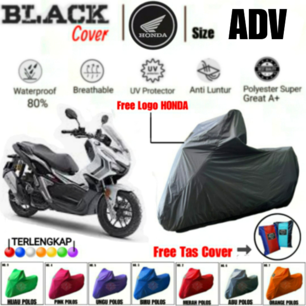 NGGESINGSHOP Sarung Motor Adv, Cover Motor Adv, Selimut Motor Adv, Cover Body Motor Adv, Polyester P