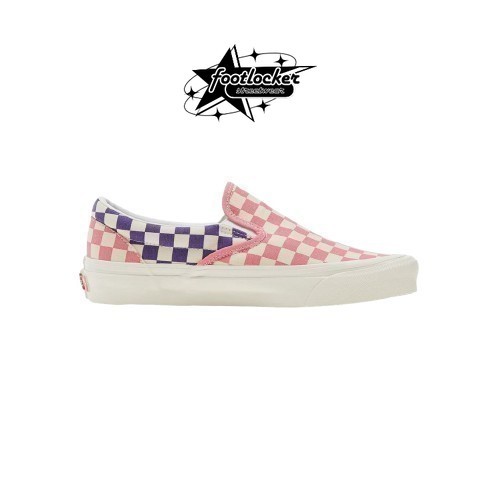Sepatu Vans  Clasic Slip On Anaheim Factory 98 DX Light Pink Purple  Original   Unisex