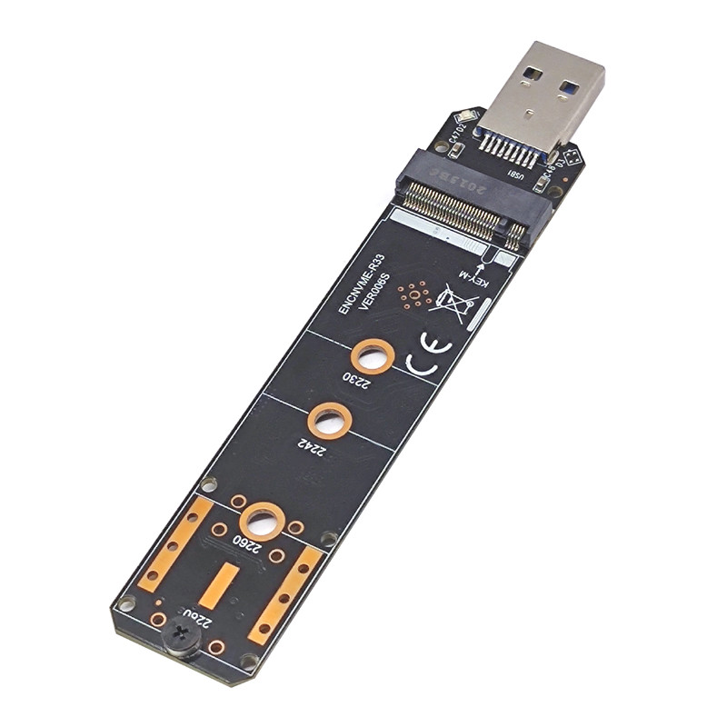 NVME USB Adapter M.2 NVMe to USB 3.1 SSD Adapter 10Gbps USB3.1 Gen 2 RTL9210 Chips For M Key M2 NVMe