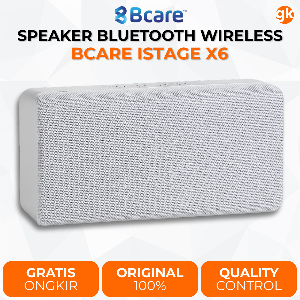 BCARE iStage X6 Speaker Bluetooth Wireless Portable V5.0 Premium Sound Quality