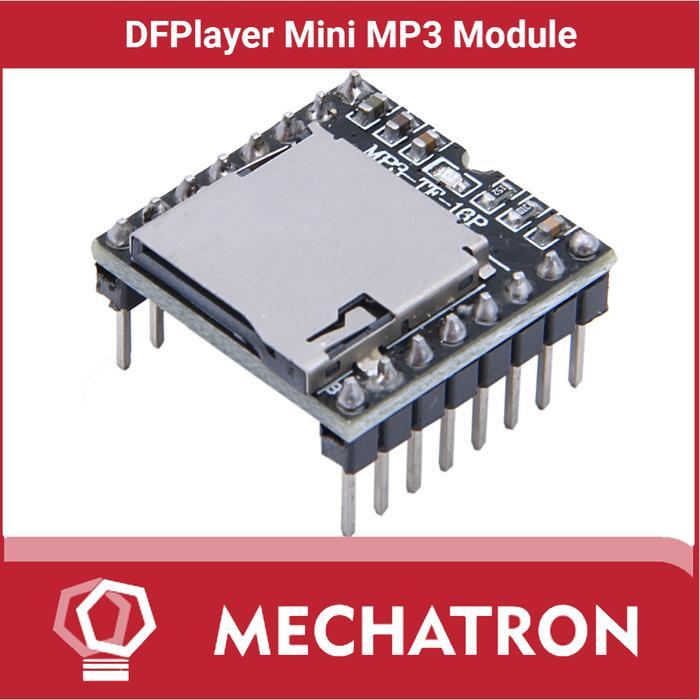 lensakitabest DFPLAYER DF PLAYER MINI MP3 PLAYER MODULE FOR ARDUINO MP3-TF-16P - IC 24 PIN