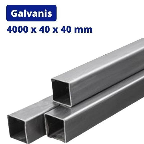 BESI HOLLOW GALVANIS (40x40) x 6 meter x 1mm-2mm