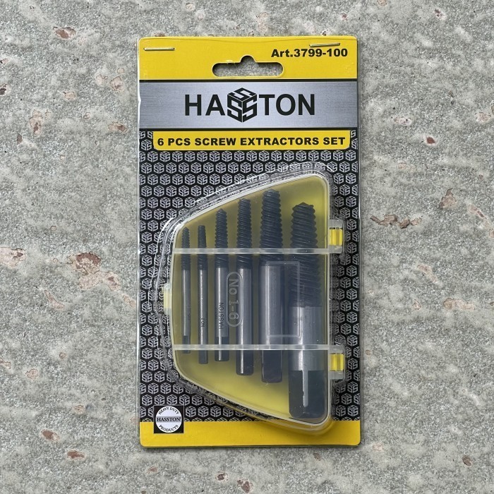 TAP BALIK HASSTON SET / TAP BAUT PATAH SCREW EXTRACTOR
