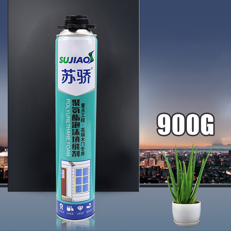 900gr PU Spray Polyurethane Sealant Polyurethane Polyurethane Foam Sealent Foam Spray