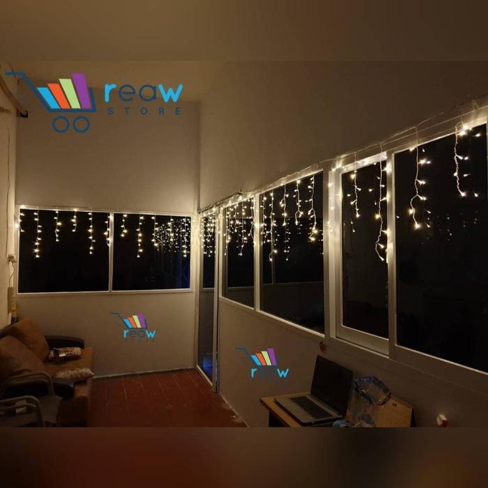 Lampu Tumblr Tirai / Lampu Hias LED Bentuk Tirai