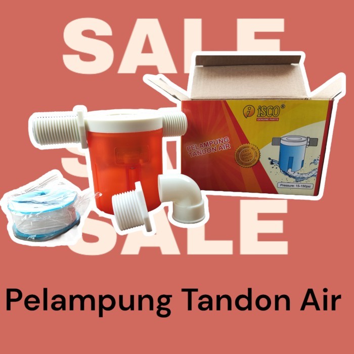 ISCO Pelampung Kran Tandon Air Otomatis 1/2 Horizontal Water Level Isco