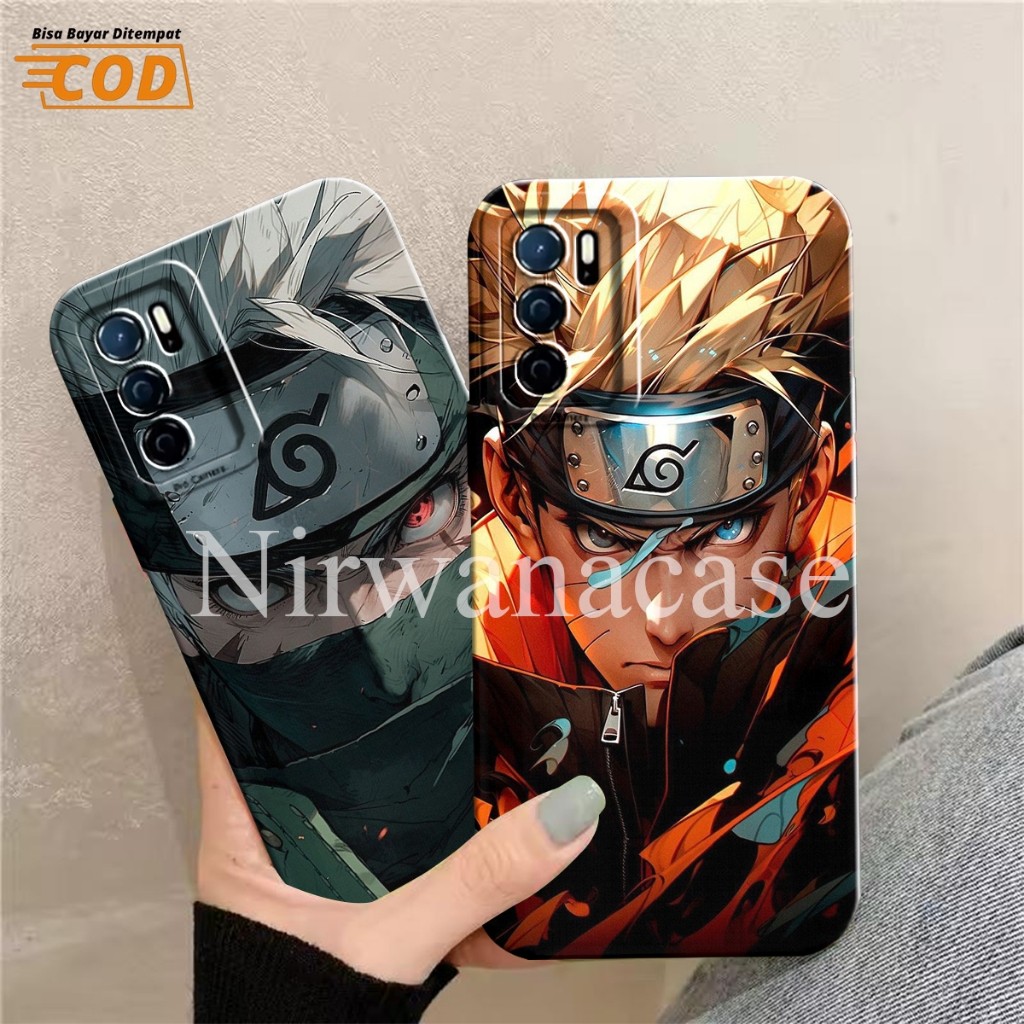 Kessing Hp Oppo A16 - Case Oppo A16s - Case Oppo A54s Motif Anime Sillikon Pro Camera Lentur - Fashi