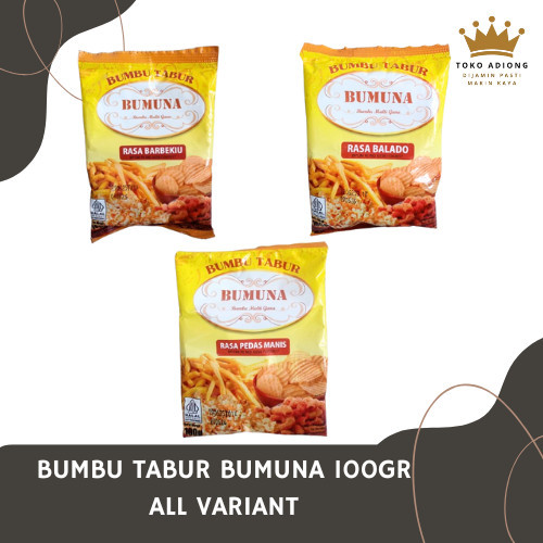 BUMBU TABUR BUMUNA 100GR ALL VARIANT
