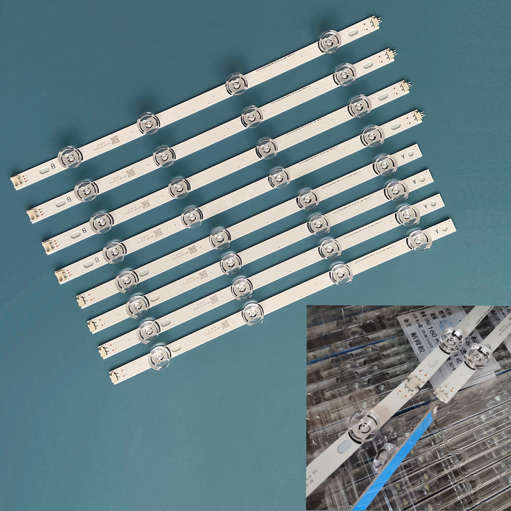 8 PCS/set LED backlight strip bar for LC420DUE 42LB3910 42LF620V 42LB5800 INNOTEK DRT 3.0 42 inch A 