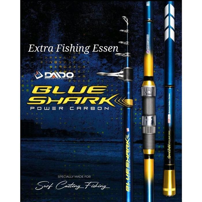 JORAN PASIRAN DAIDO BLUE SHARK Antena Teleskopik SURF Ring Fuji 360, 390, 420, 450  Pancing Ikan Lau