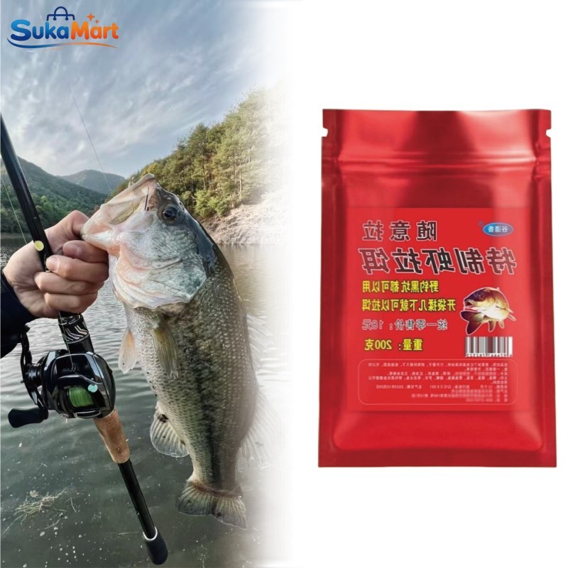 200G Umpan Mancing Pelet Ikan Nila Sungai Perpaduan Udang Segar Resep Khusus Aroma Gacor Laut Air Ta