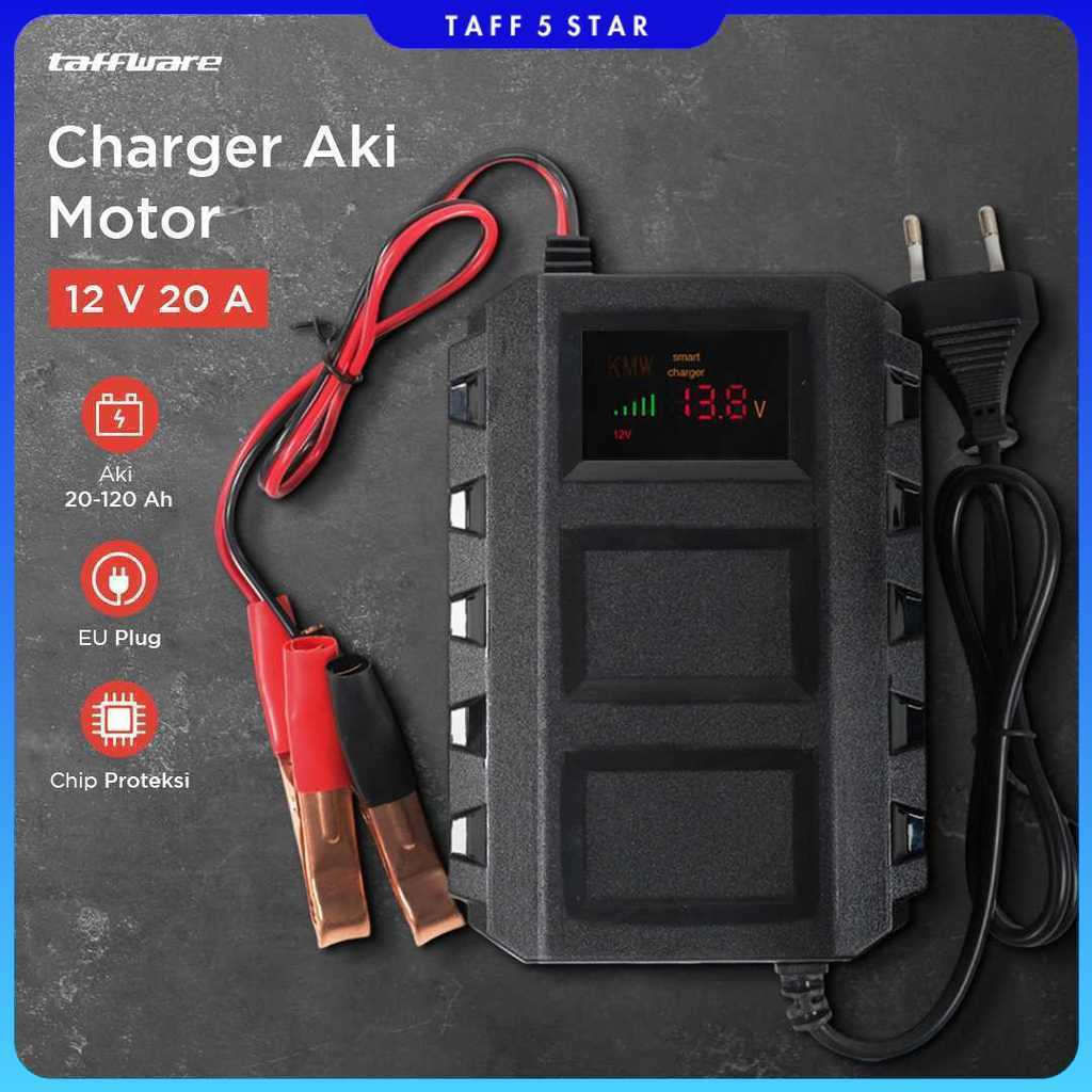 Taffware Charger Aki Mobil Intelligent Battery Charger 12V 20A - KC-20A