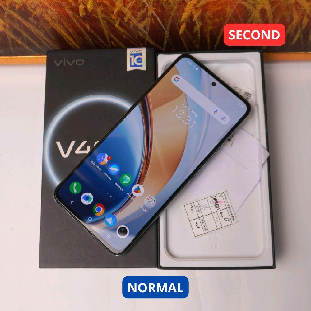 VIVO V40 LITE 8/256 GB (4G) HP SECOND ORIGINAL SINAR MUTIARA CELL