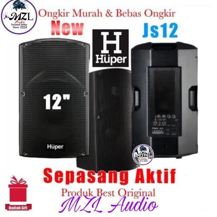 Speaker Aktif 12 inch Huper New Sound JS12 new Original Resmi