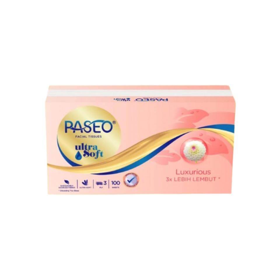 Paseo Tisu Wajah Ultra Soft 100s