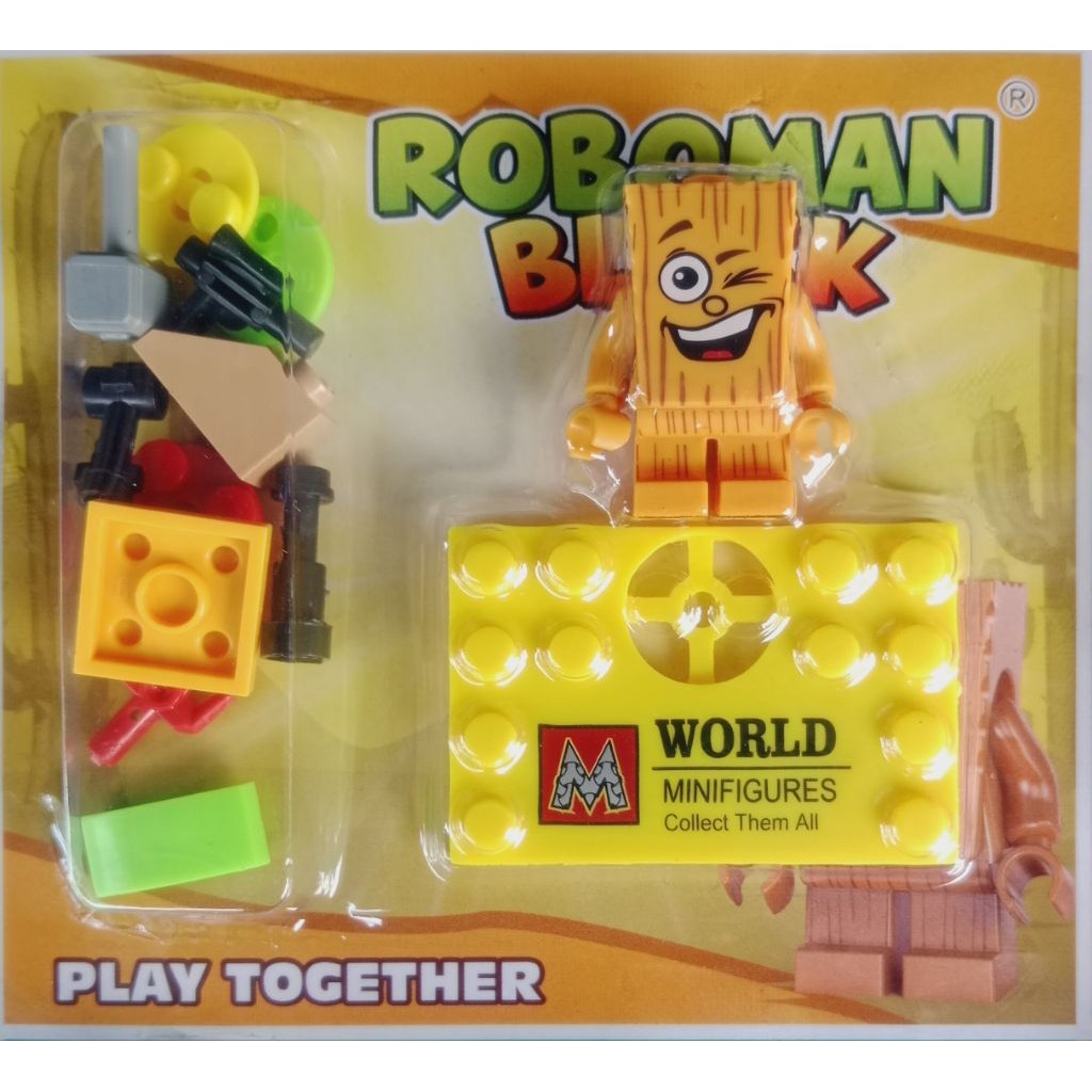 [ ZAGI COLLECTION ] MAINAN ROBOT TUNG TUNG SAHUR / MAINAN BLOCK TUNG TUNG SAHUR / MAINAN TUNG TUNG S