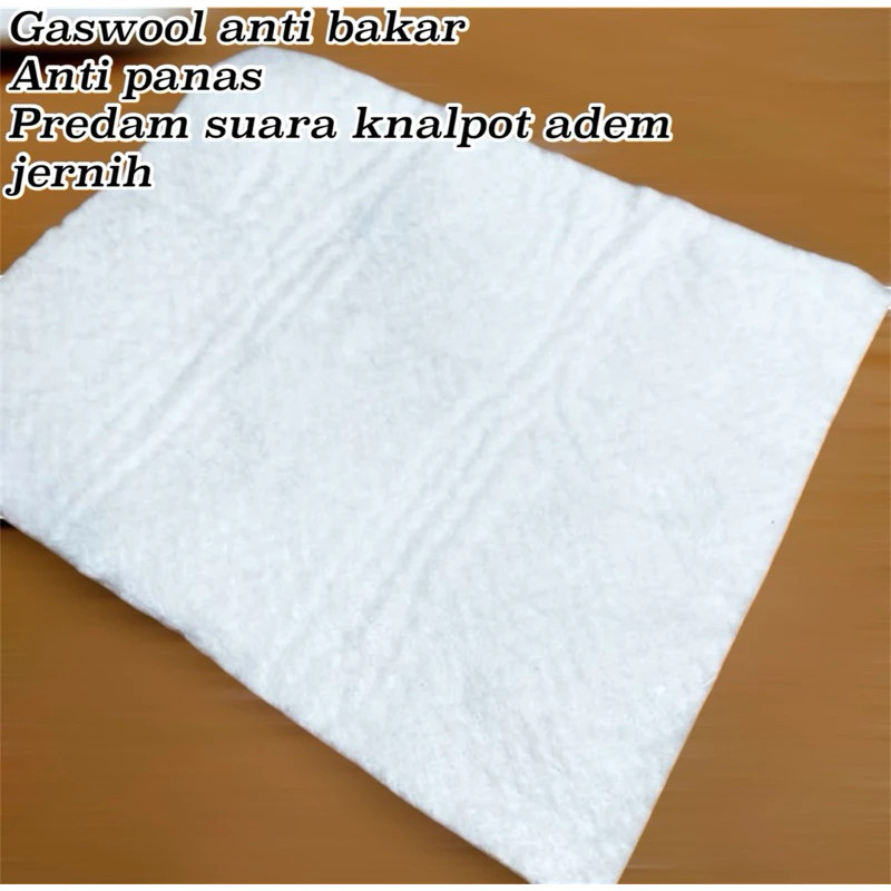 Gasbul Glaswoll Knalpot Racing Tahan Panas Anti Bakar