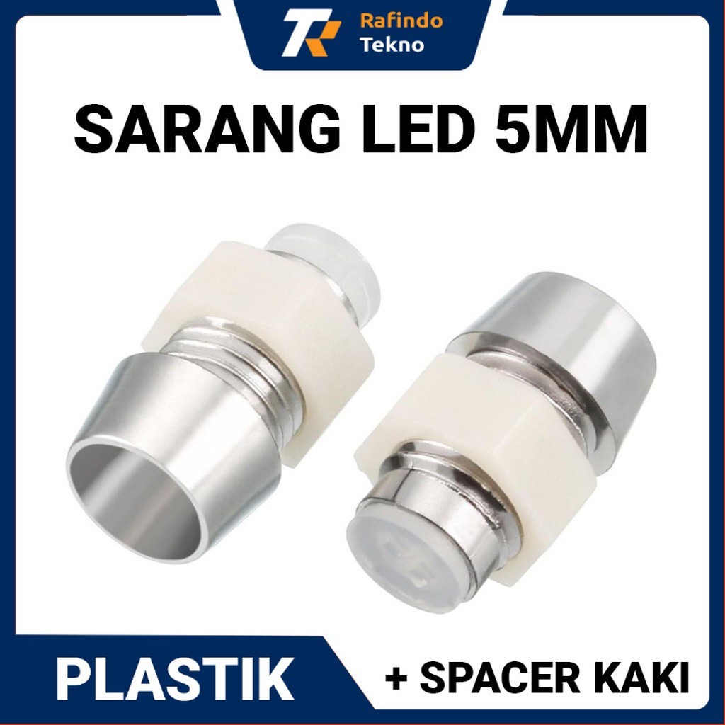 Rumah LED 5mm | Holder Lampu LED 5mm | Sarang LED 5mm | Dudukan Lampu LED 5mm