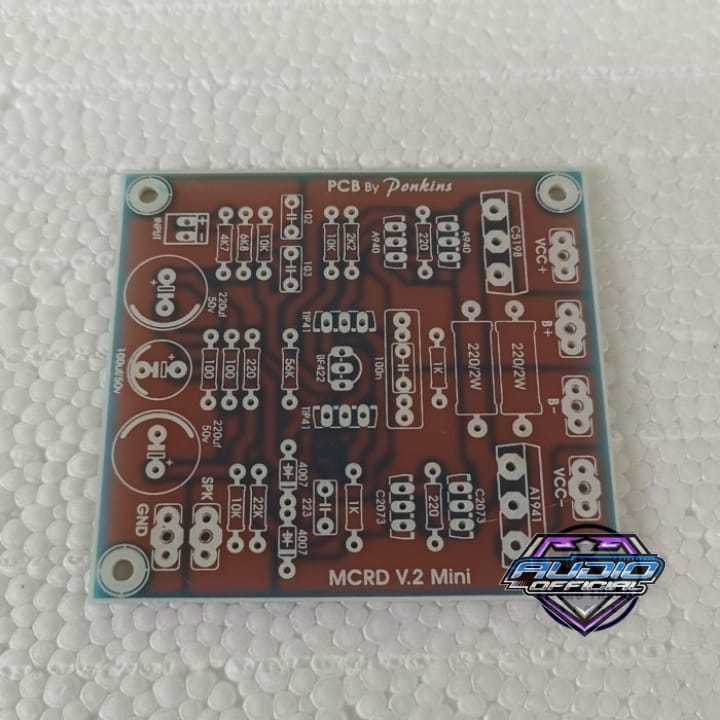 PCB Driver Bostrap MCRD V2 Mini BOSTRAP FR4 Fiberglass