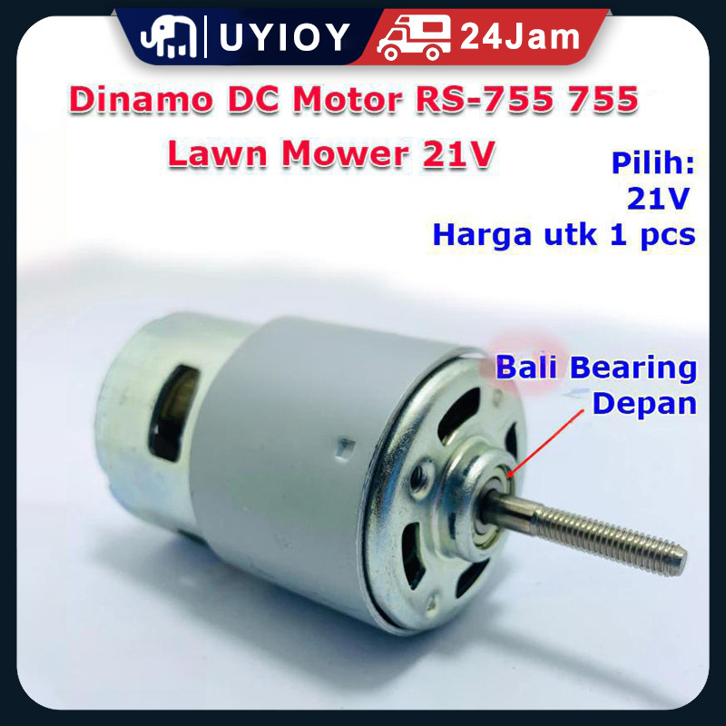 Dinamo DC Motor /RS-755 755 21V / Lawn Mower Mesin Potong Rumput