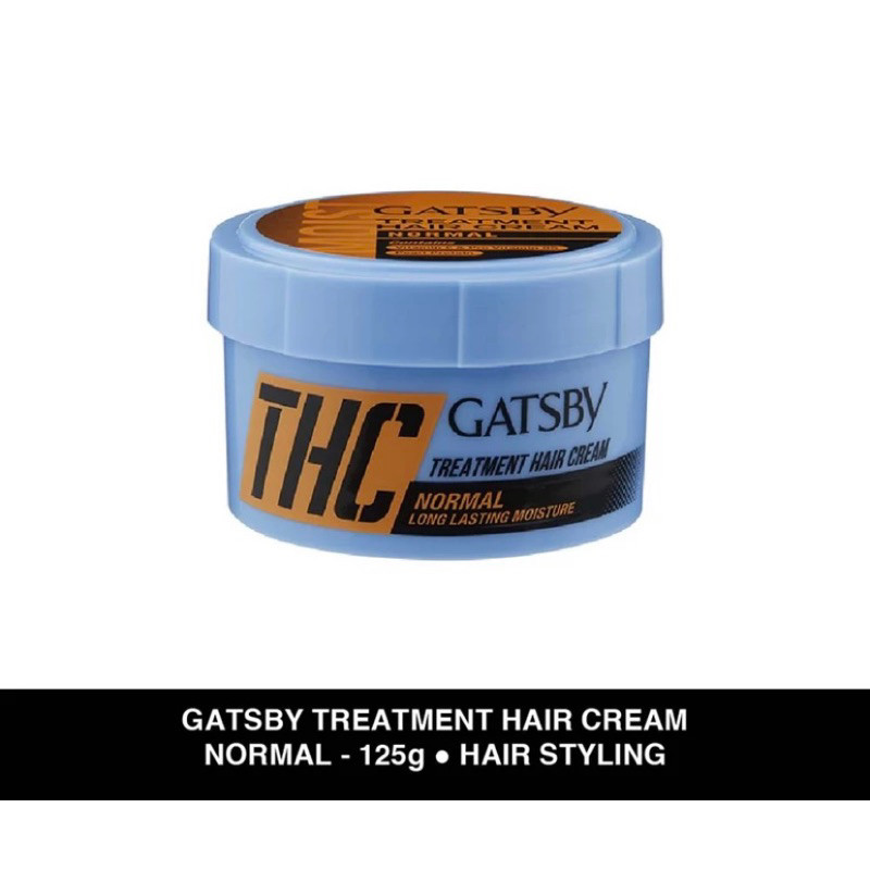 [ FREE BUBLERWAP ] Gatsby THC Treatment Hair Cream | Gatsby THC 125gram | COD SEMARANG