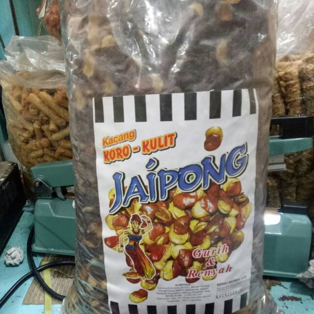 Kacang Koro Jaipong Kemasan Reapackaged, Kacang Kulit Koro Koro, Kacang, Kacang Koro Jaipong Repack