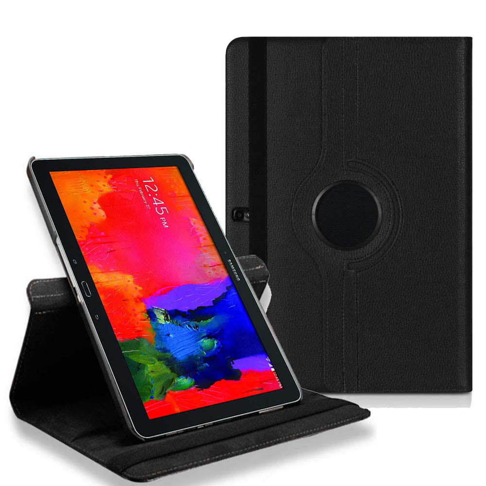 SM-P900 P907 Rotating 360 Stand Cover Case For Samsung Galaxy Note Pro 12.2 in Tablet Case Para Fund