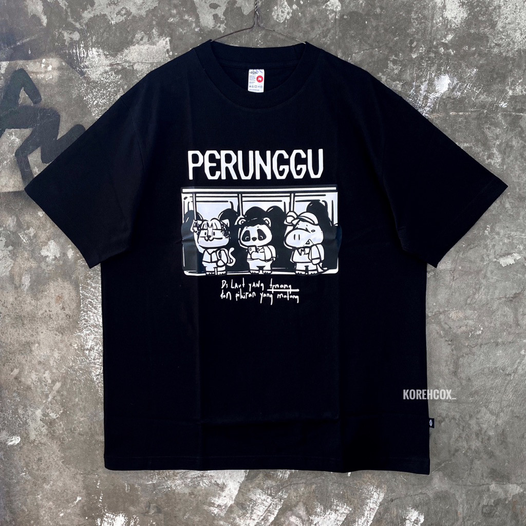 COD KAOS DIATRO Perunggu - Halt Black - Tshirt Official Merchandise